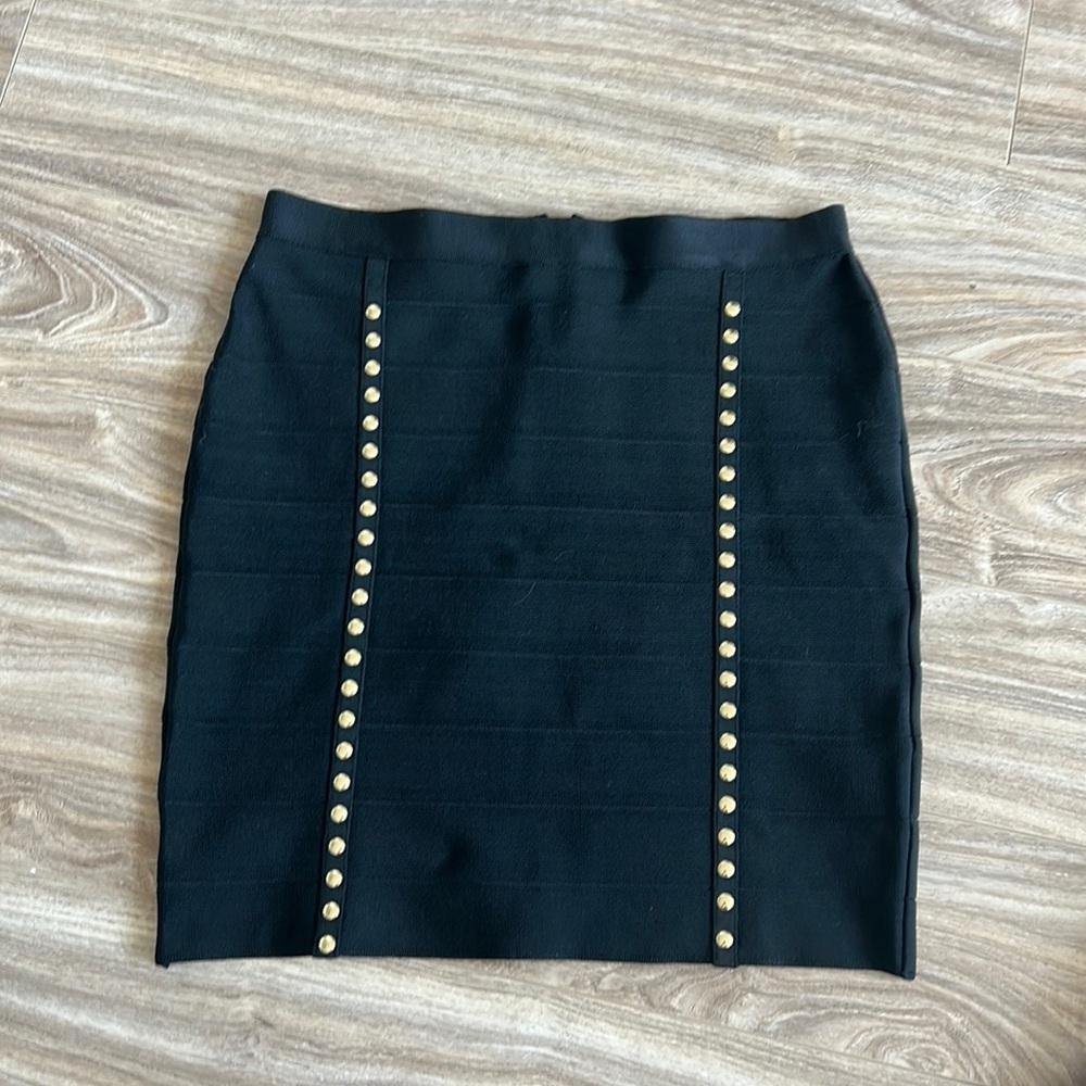 Bebe Black Mini Skirt